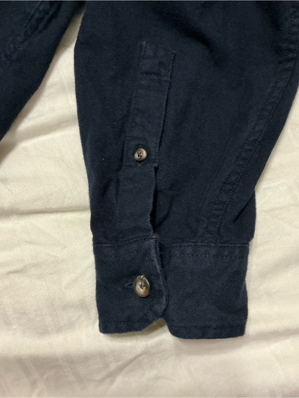 Men's Eddie Bauer Vintage Classic Chamois Shirt - Picture 5 of 7